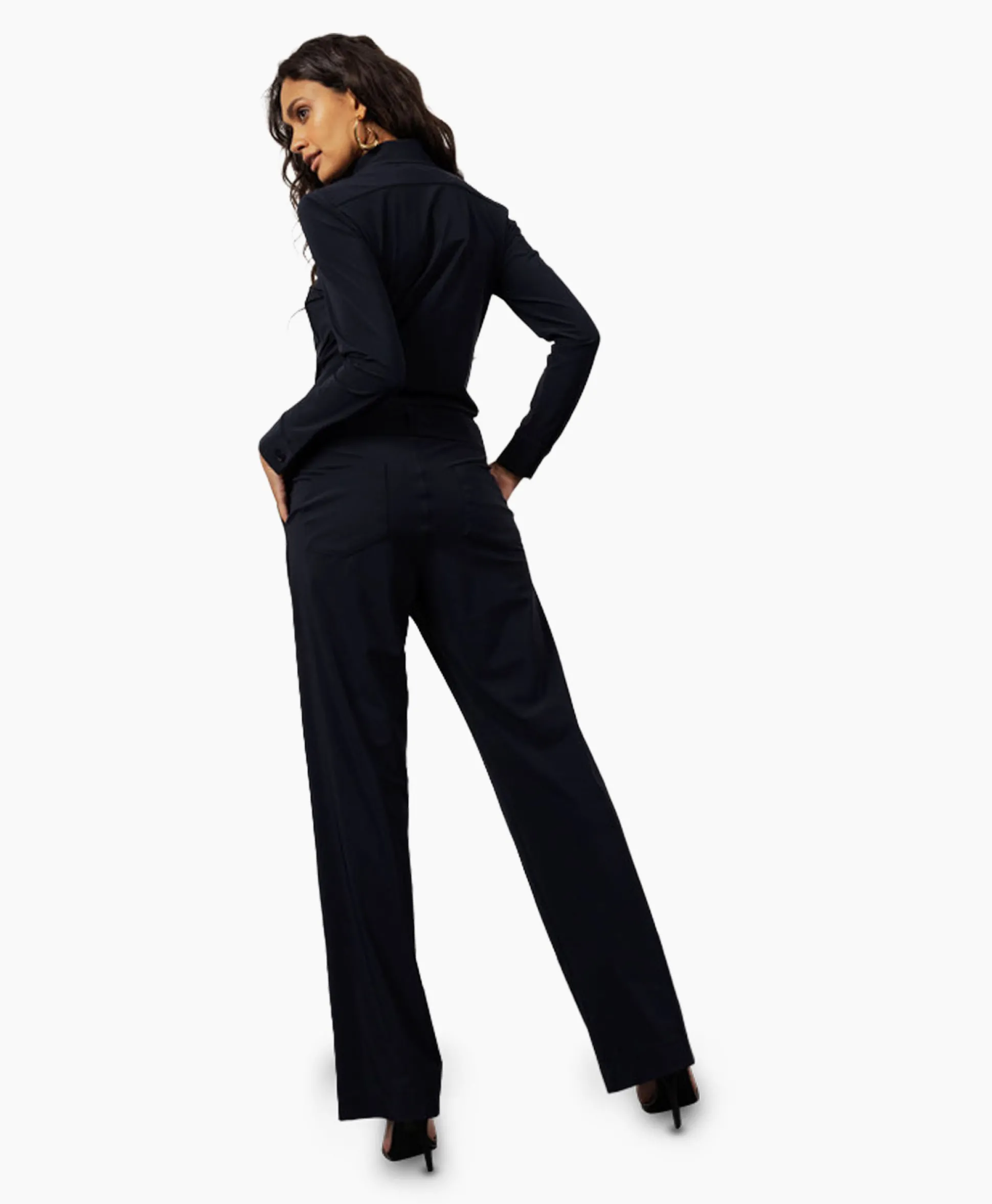 Studio Anneloes Jumpsuit Angel Ls Donker Blauw