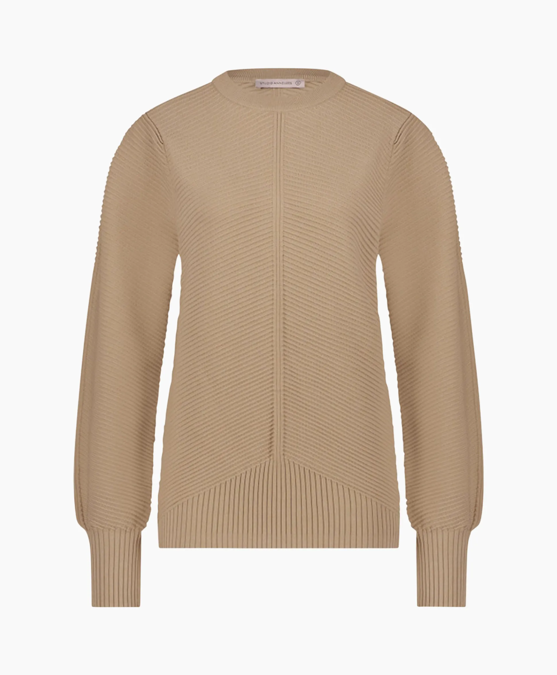 Studio Anneloes Pullover Erika Rib Zand