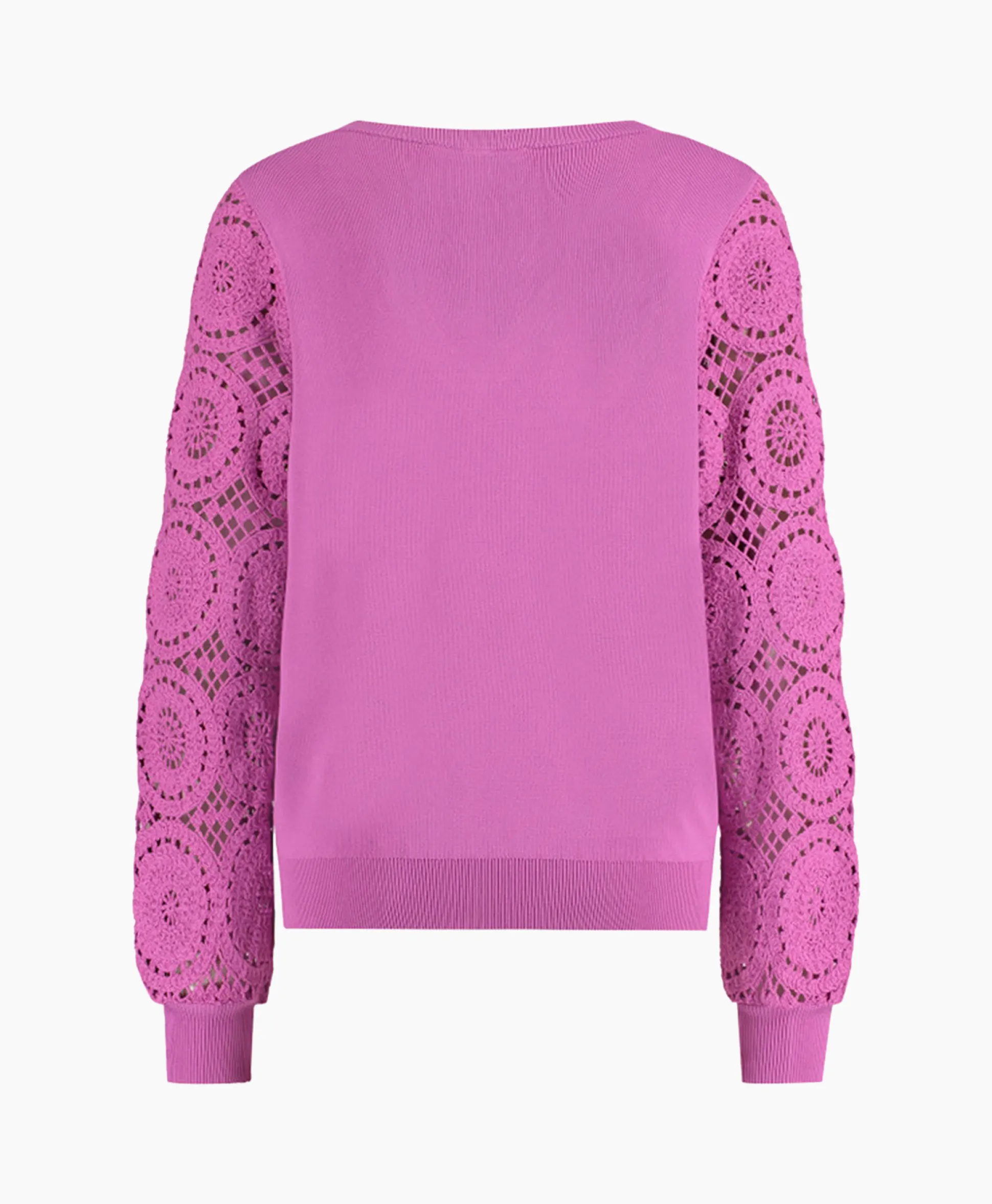 Studio Anneloes Pullover Dinah Crochet Roze