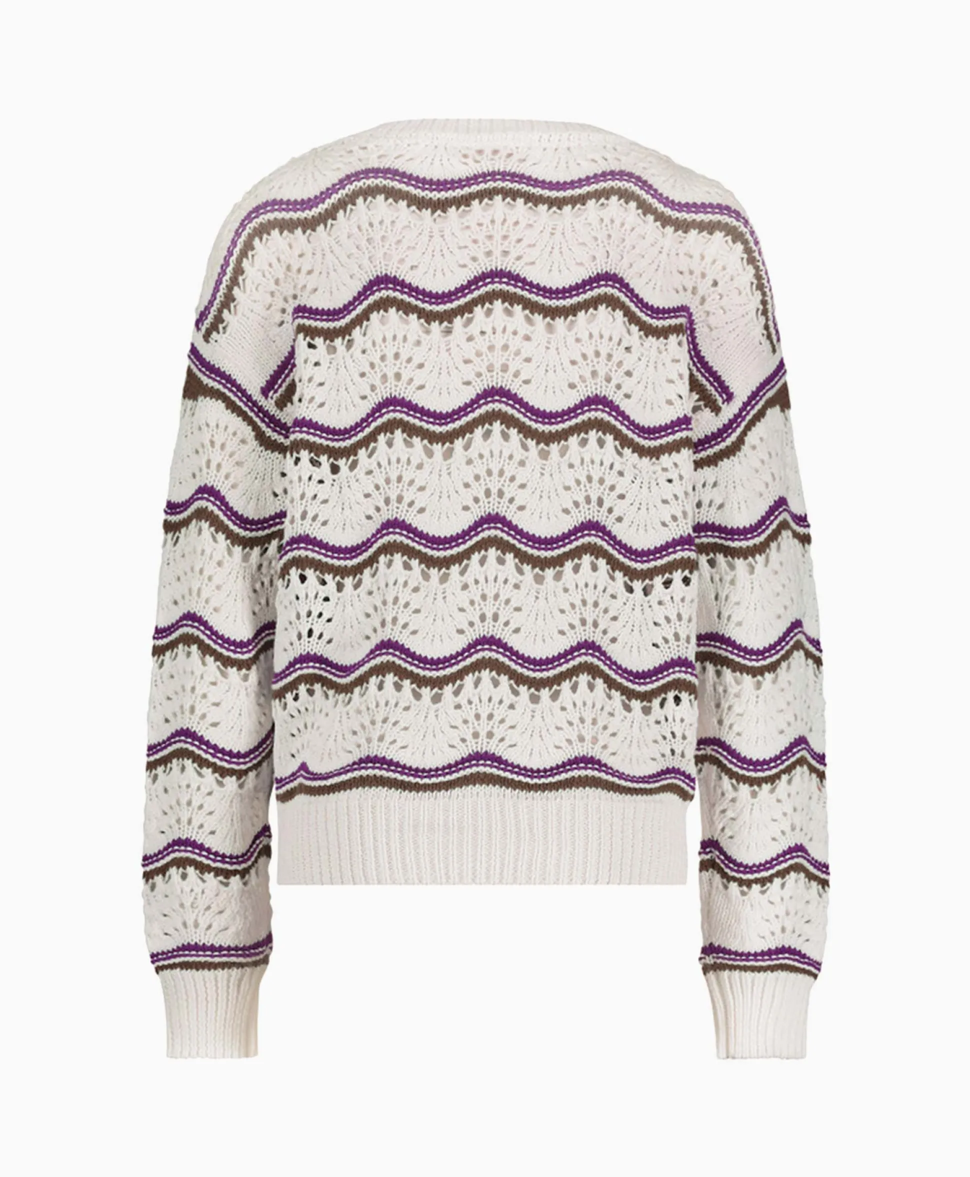 Studio Anneloes Pullover Leana Ajour Ecru