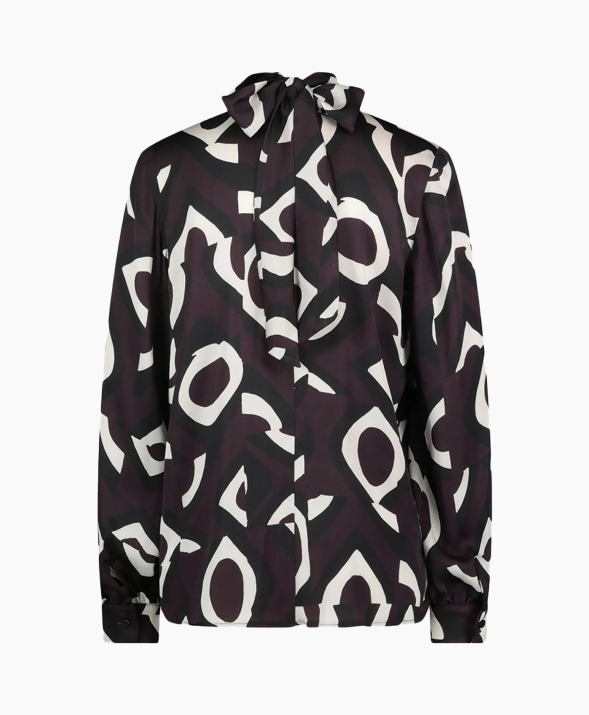 Studio Anneloes Top Izzie Satin Eyes Bruin