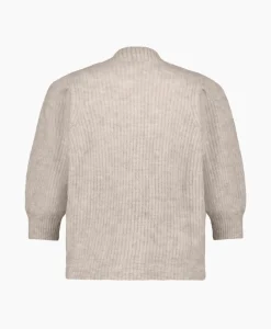 Studio Anneloes Vest Mandy Mohair Cardigan Zand