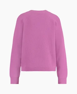 Studio Anneloes Vest Olivian Soft Cardigan Lila