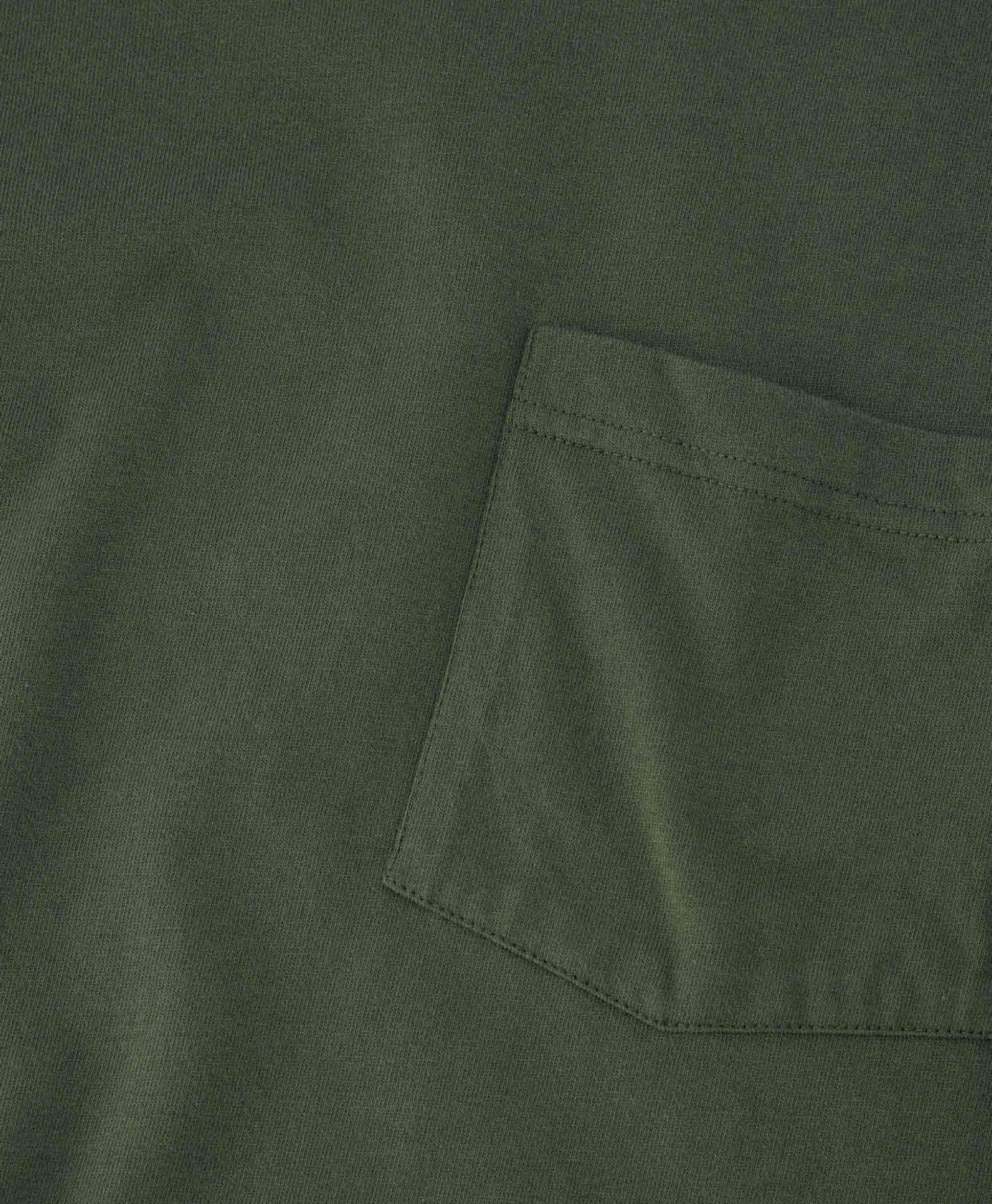 Tenue. T-Shirt Korte Mouw John Pocket Tee Khaki