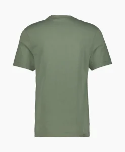 Tenue. T-Shirt Korte Mouw John Pocket Tee Groen