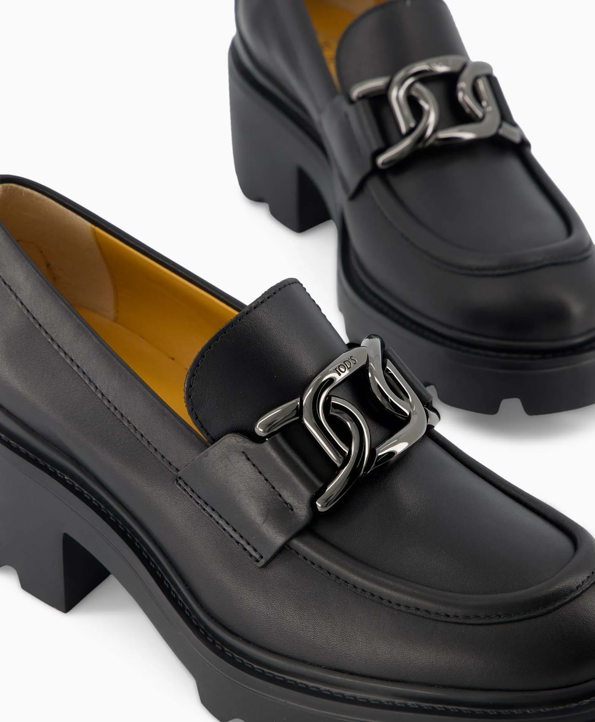 Tod's Tod's Loafer Gomma Carro Zwart