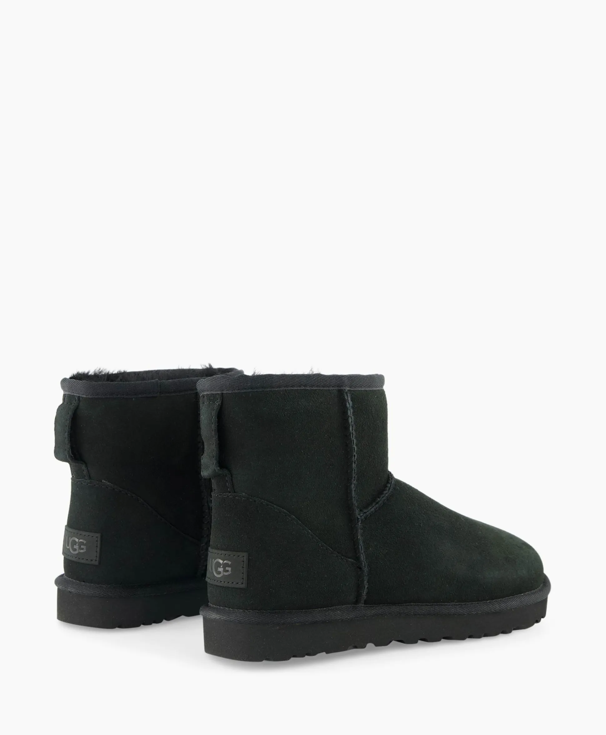 Ugg Enkellaars Classic Mini Ii Zwart
