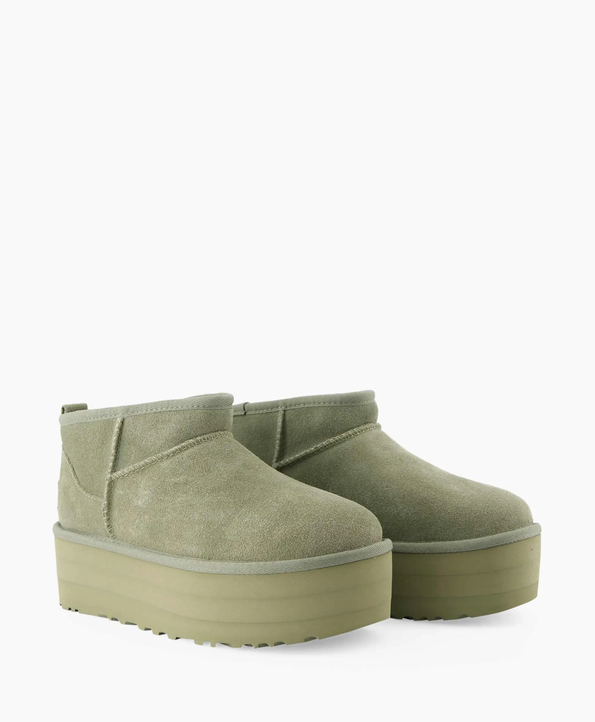 Ugg Enkellaars W Classic Ultra Mini Platform Groen