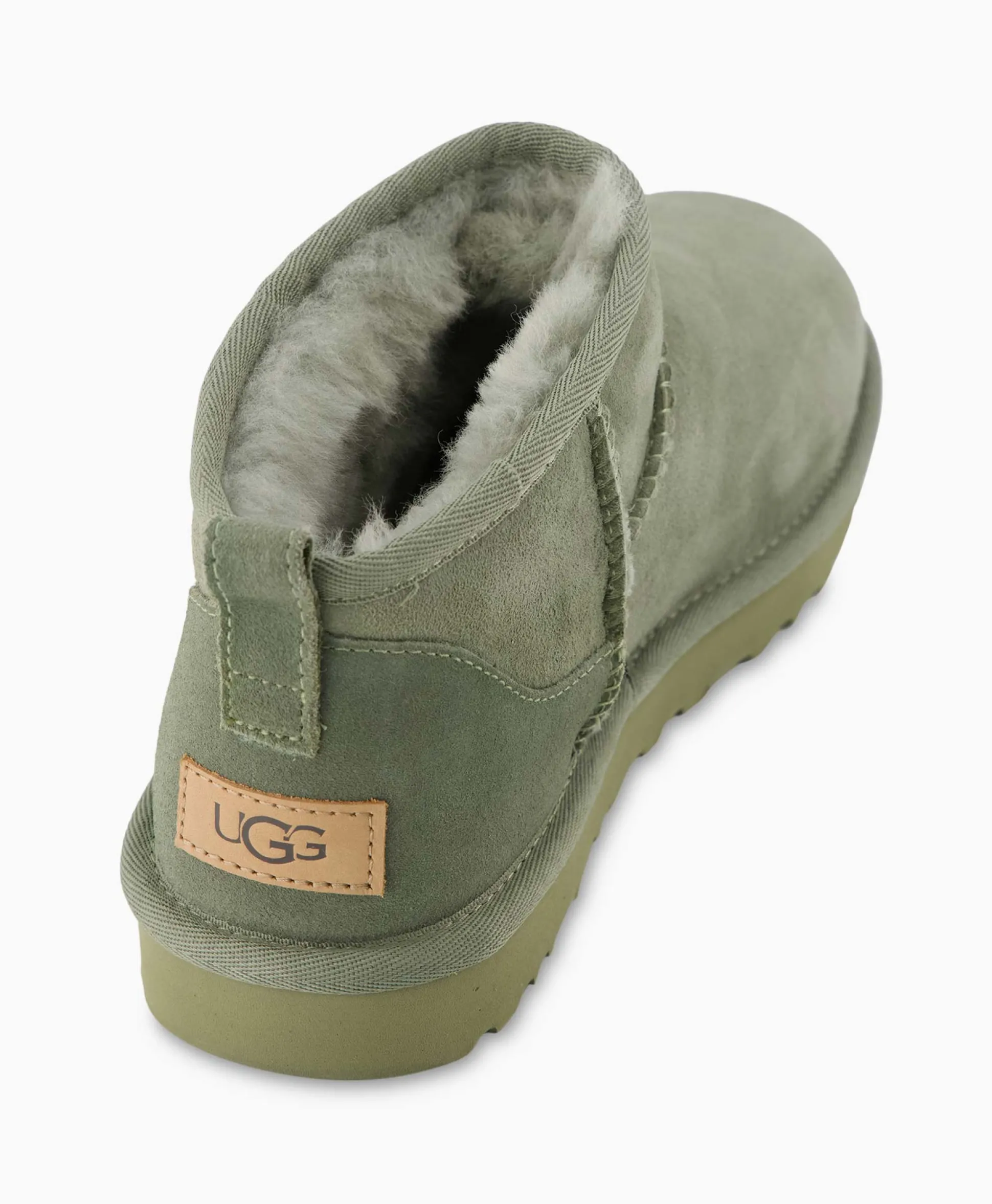 Ugg Enkellaars Winterboot Classic Ultra Mini Khaki