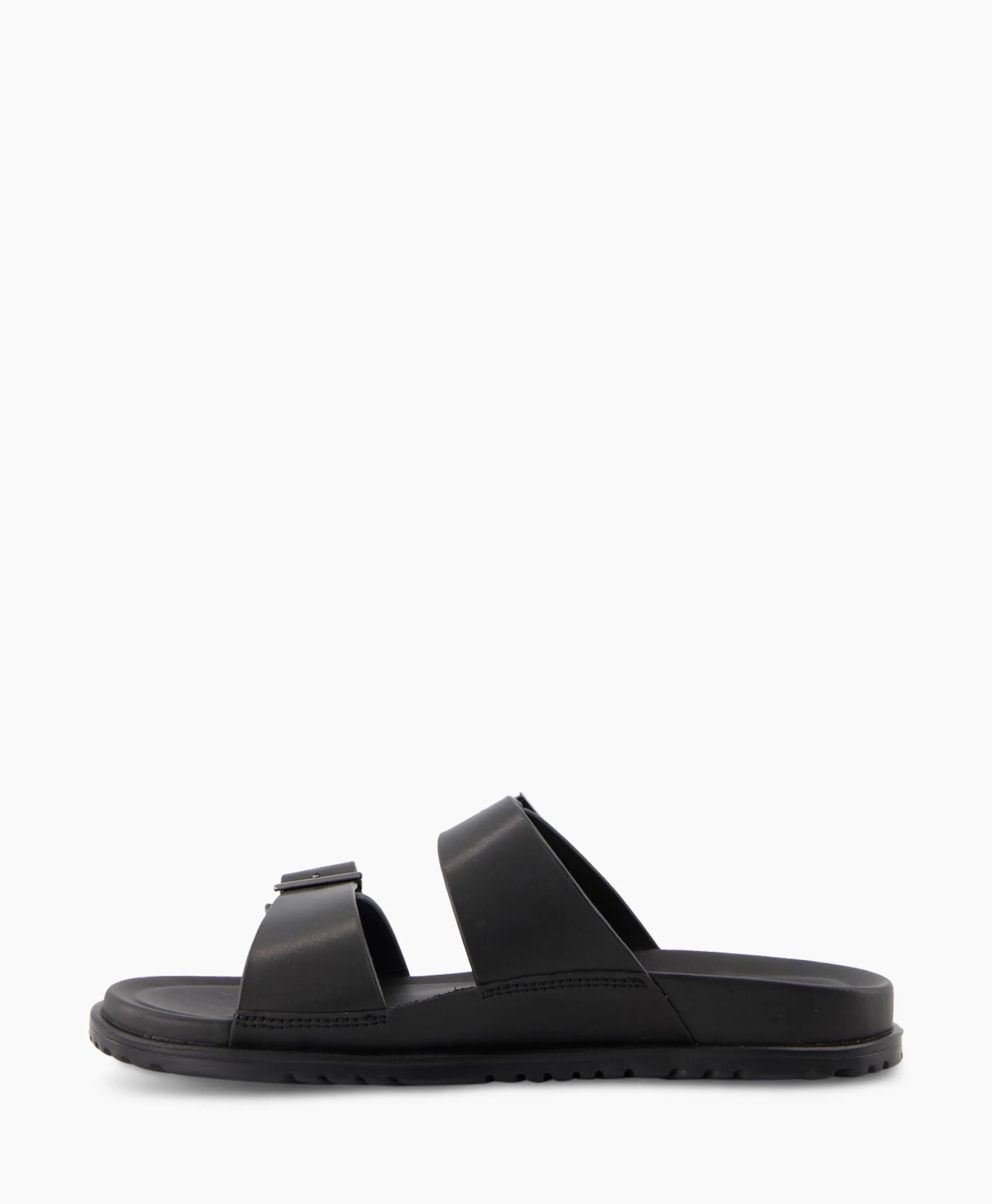 Ugg Sandaal Wainscott Buckle Slide Black Jeans