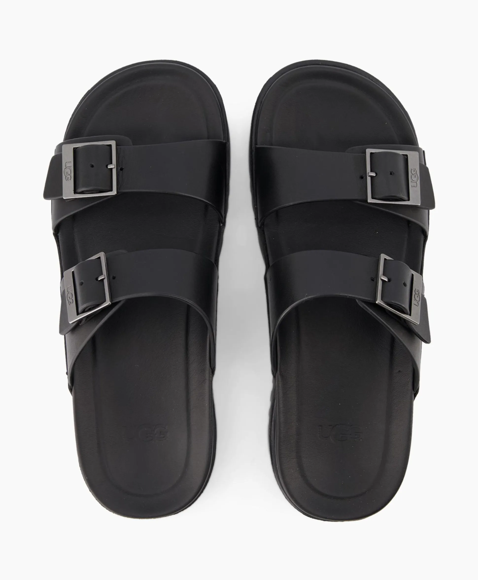Ugg Sandaal Wainscott Buckle Slide Black Jeans