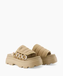 Ugg Sandaal Zonder Hak W Callie Beige