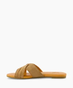 Ugg Sandaal Zonder Hak W Kenleigh Slide Bruin