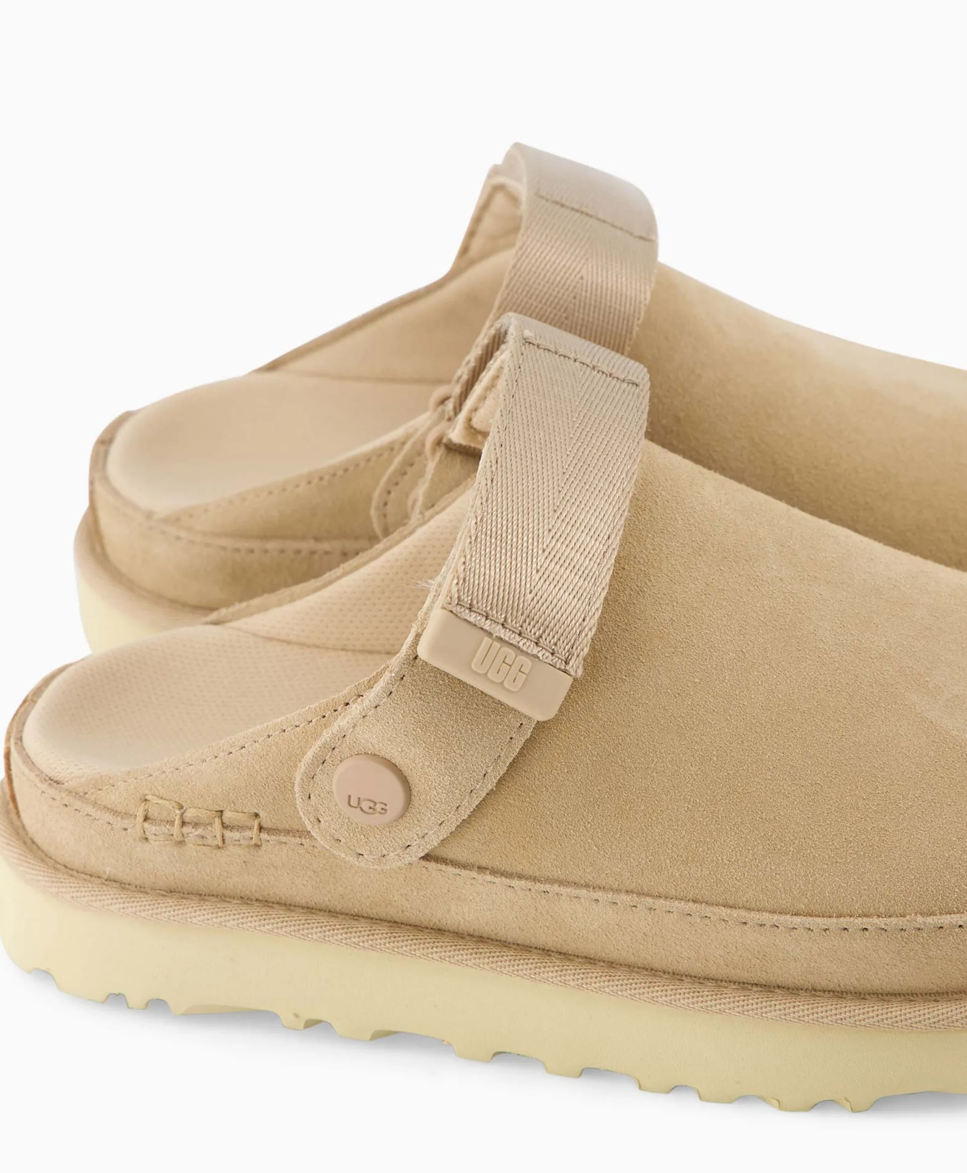 Ugg Sandaal Zonder Hak W Goldenstar Clog Beige