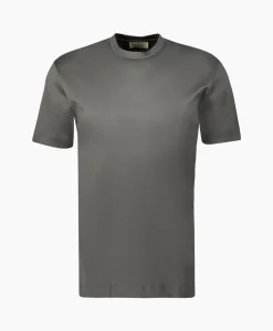 Valenza T-Shirt Interlock Supima Donkergrijs