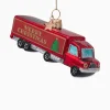 Vondels Vondels Kerstbal Christmas Truck Rood