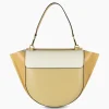 Wandler Crossbody Tas Hortensia Medium Beige