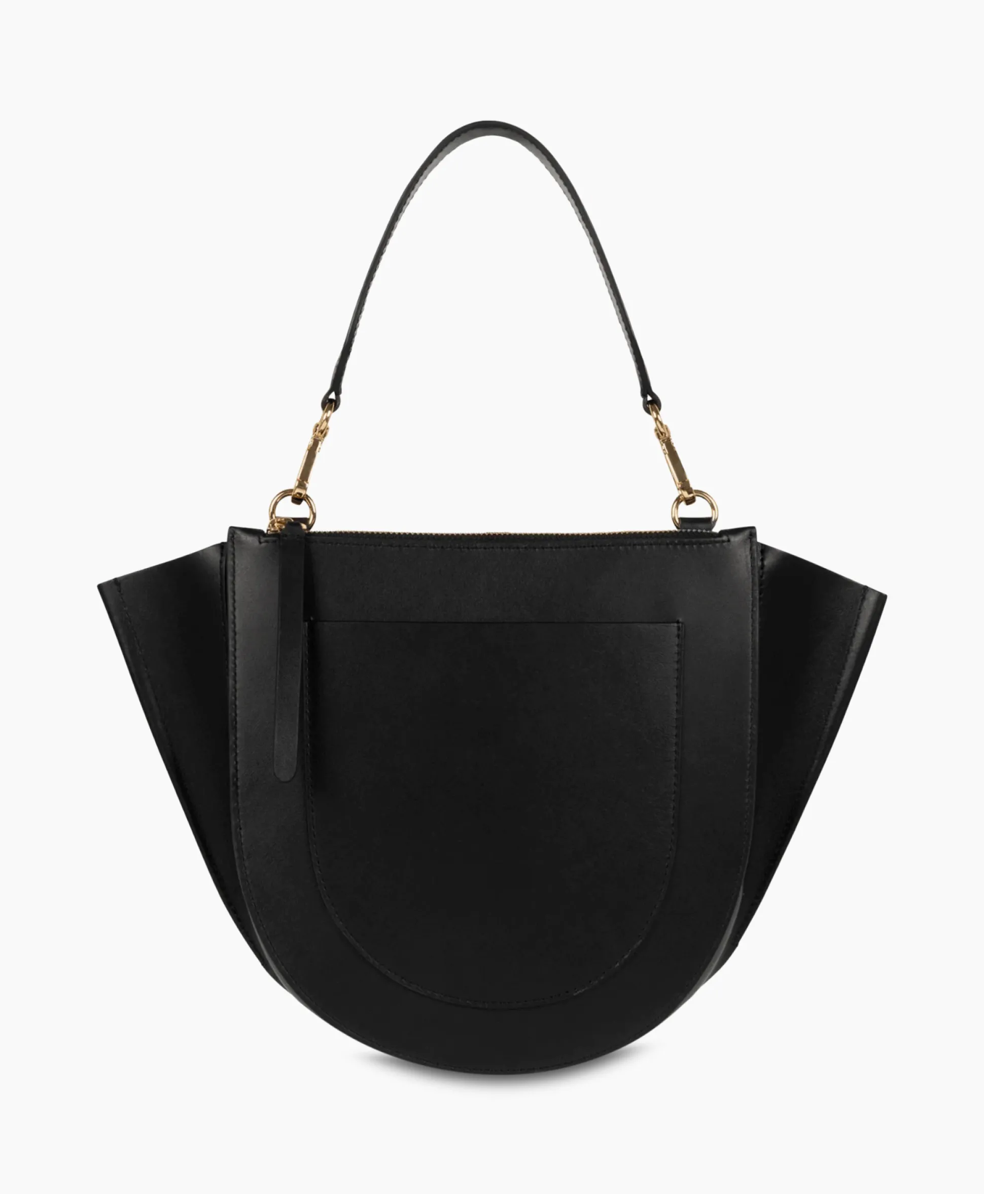 Wandler Crossbody Tas Hortensia Medium Zwart