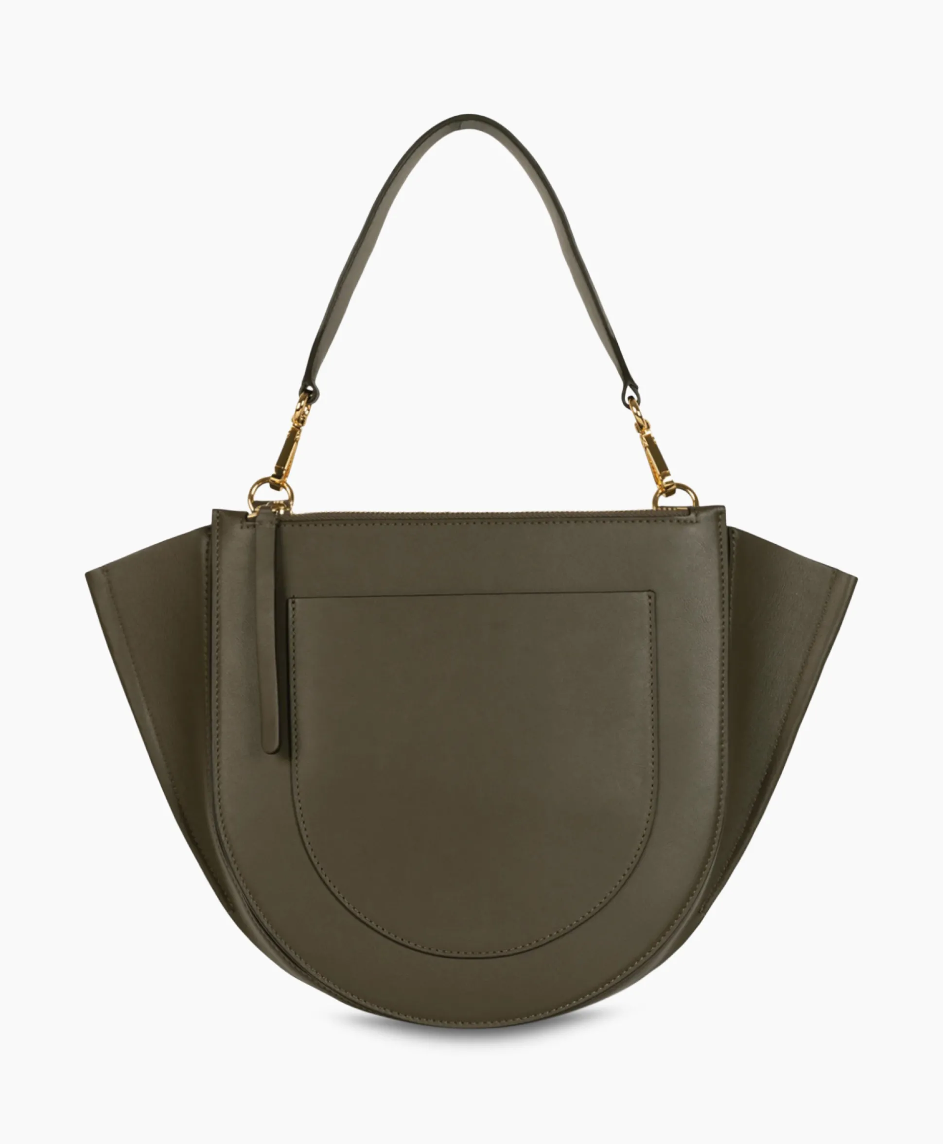Wandler Crossbody Tas Hortensia Medium Taupe