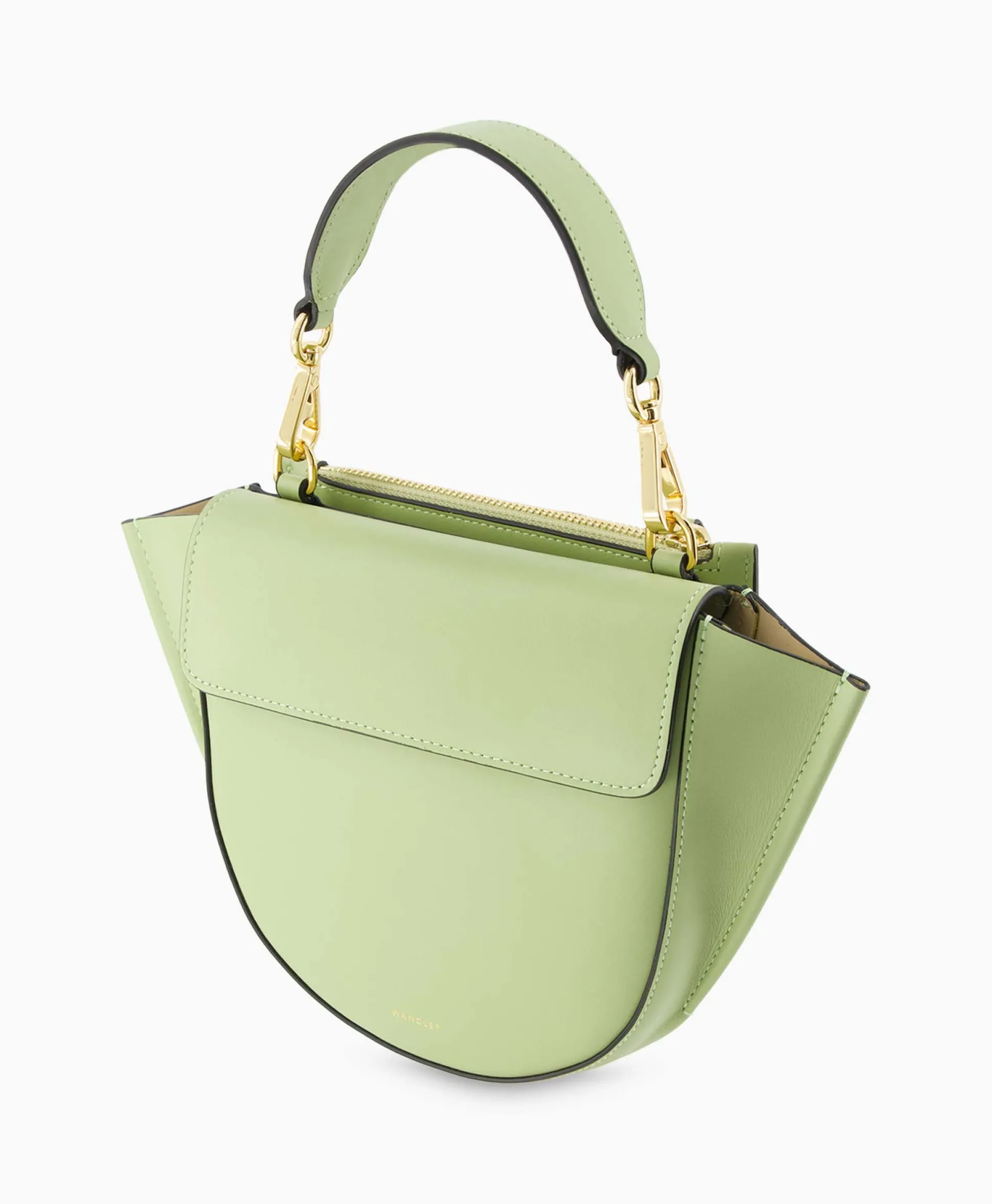 Wandler Crossbody Tas Hortensia Mini Licht Groen