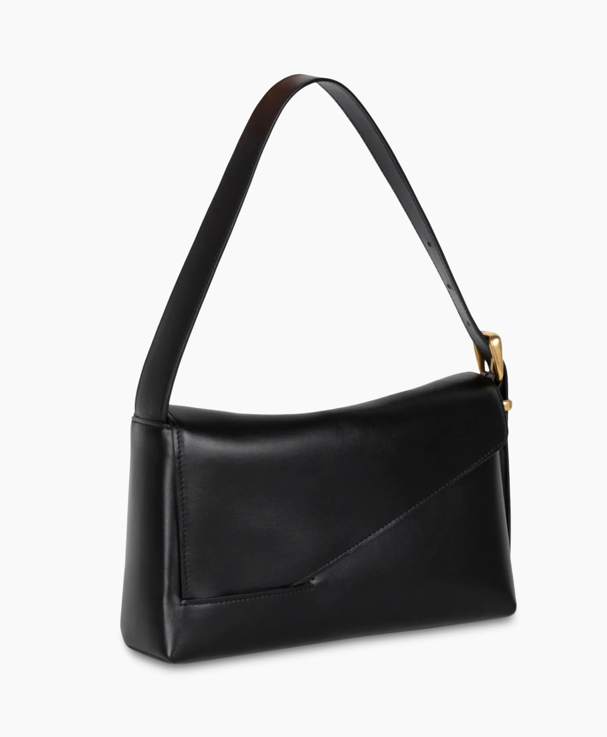 Wandler Schouder / Hand Tas Oscar Baguette Zwart