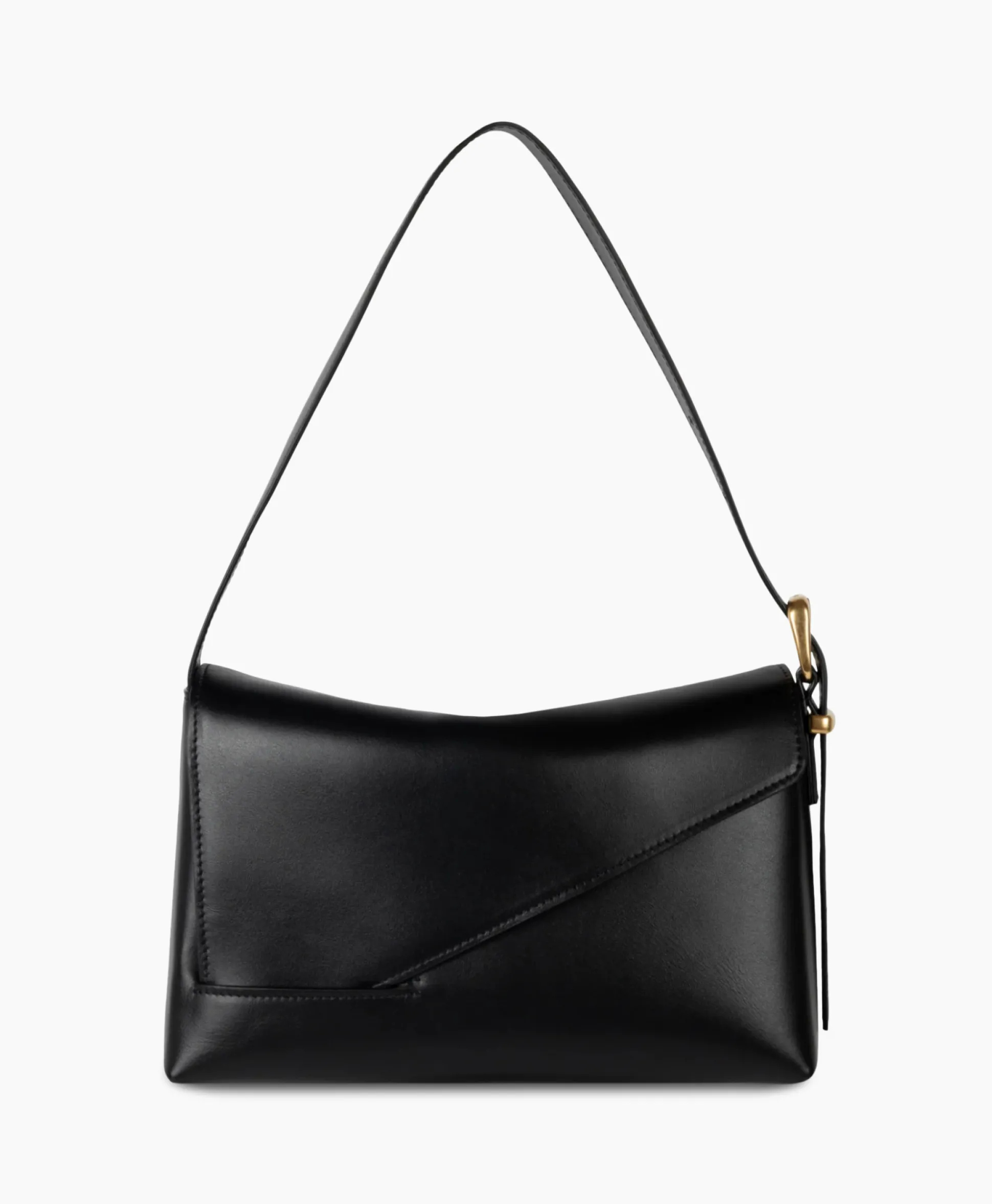 Wandler Schouder / Hand Tas Oscar Baguette Zwart
