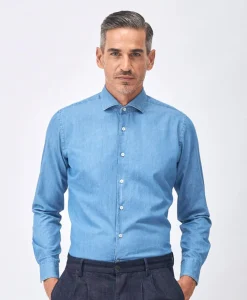 Xacus Casual Shirt Blauw