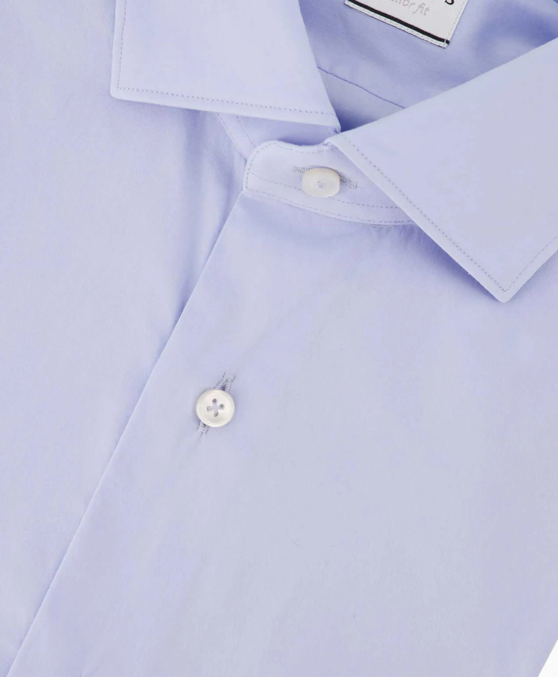 Xacus Tailor Fit Shirt Licht Blauw