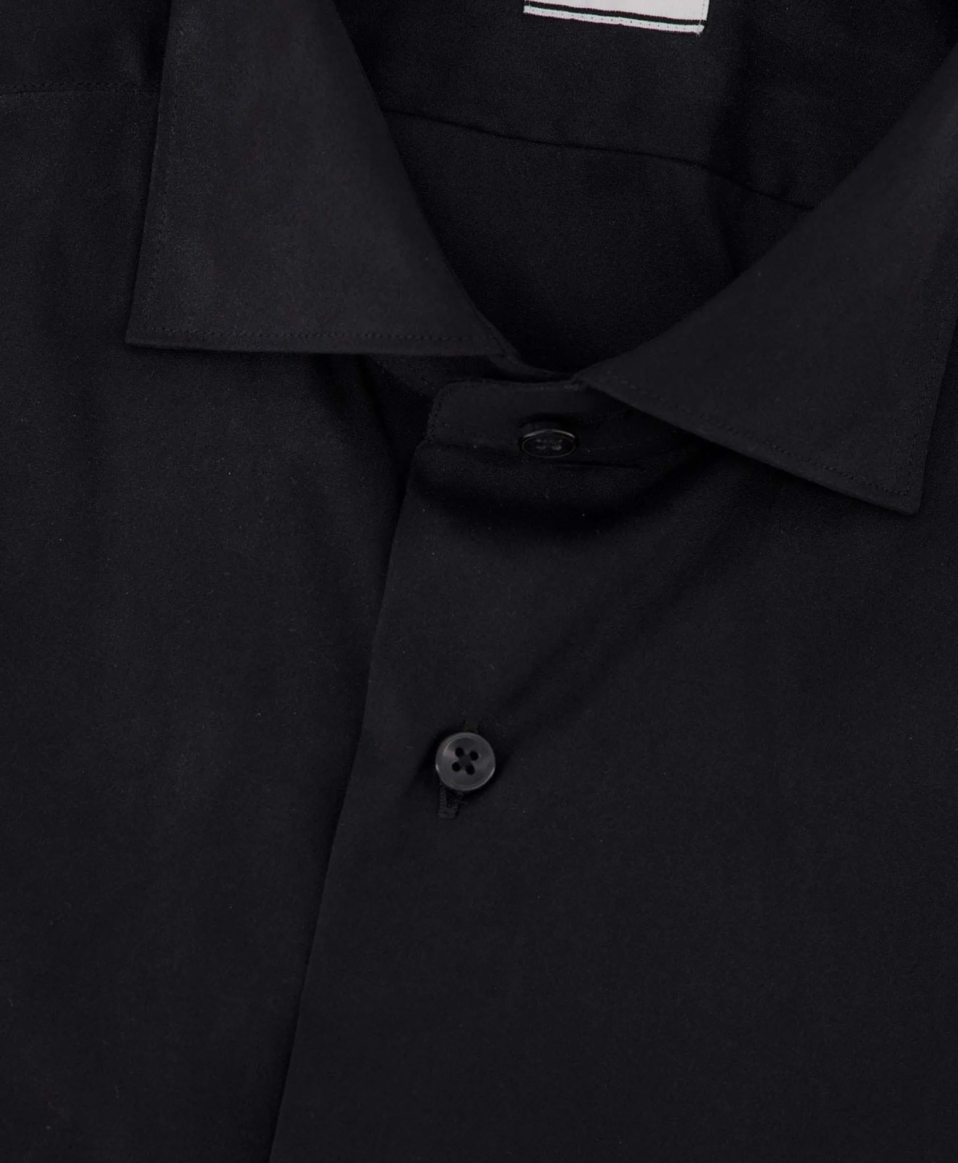 Xacus Tailor Fit Shirt Zwart