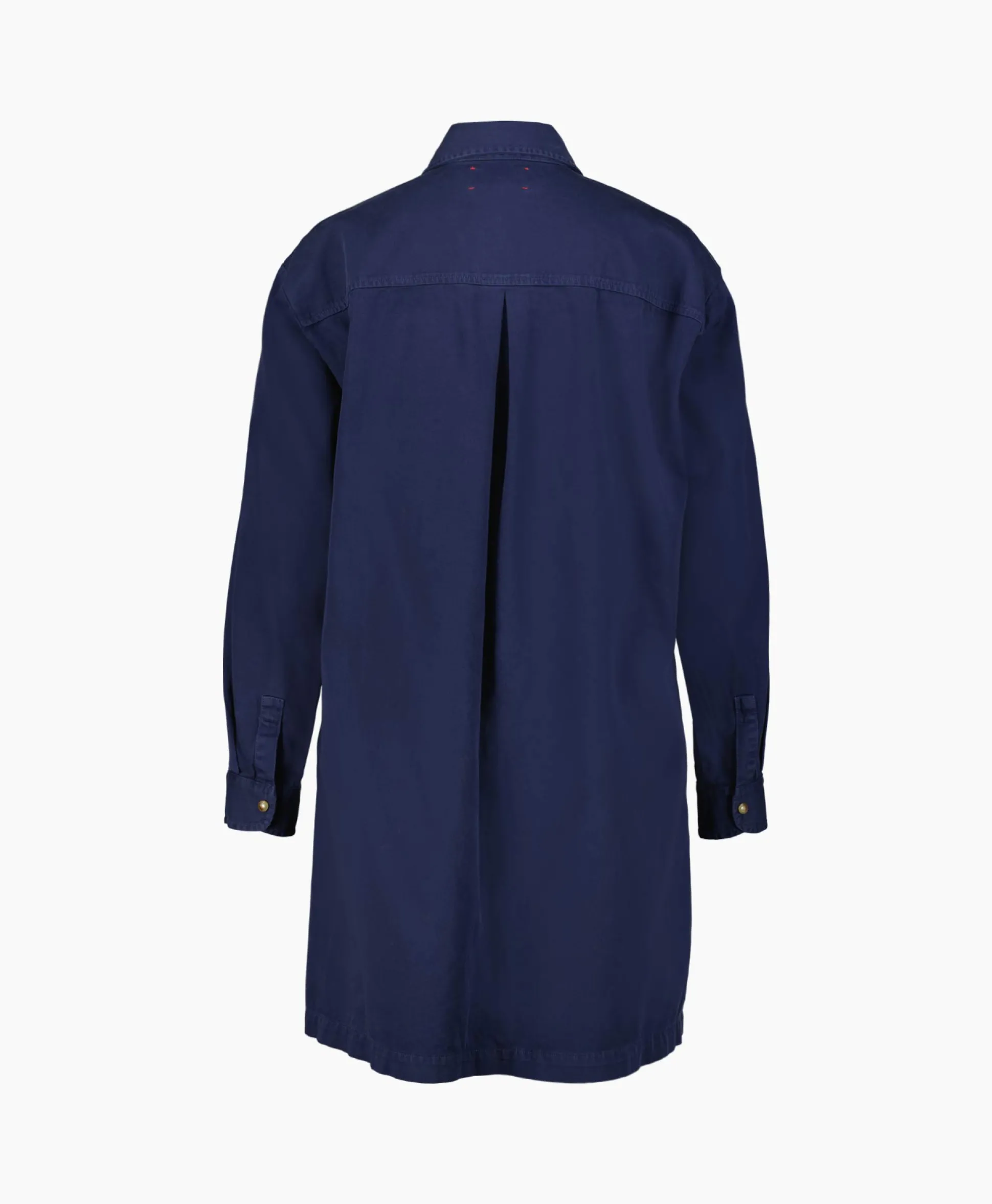 Xirena Mini Jurk Keegan Twill Blauw