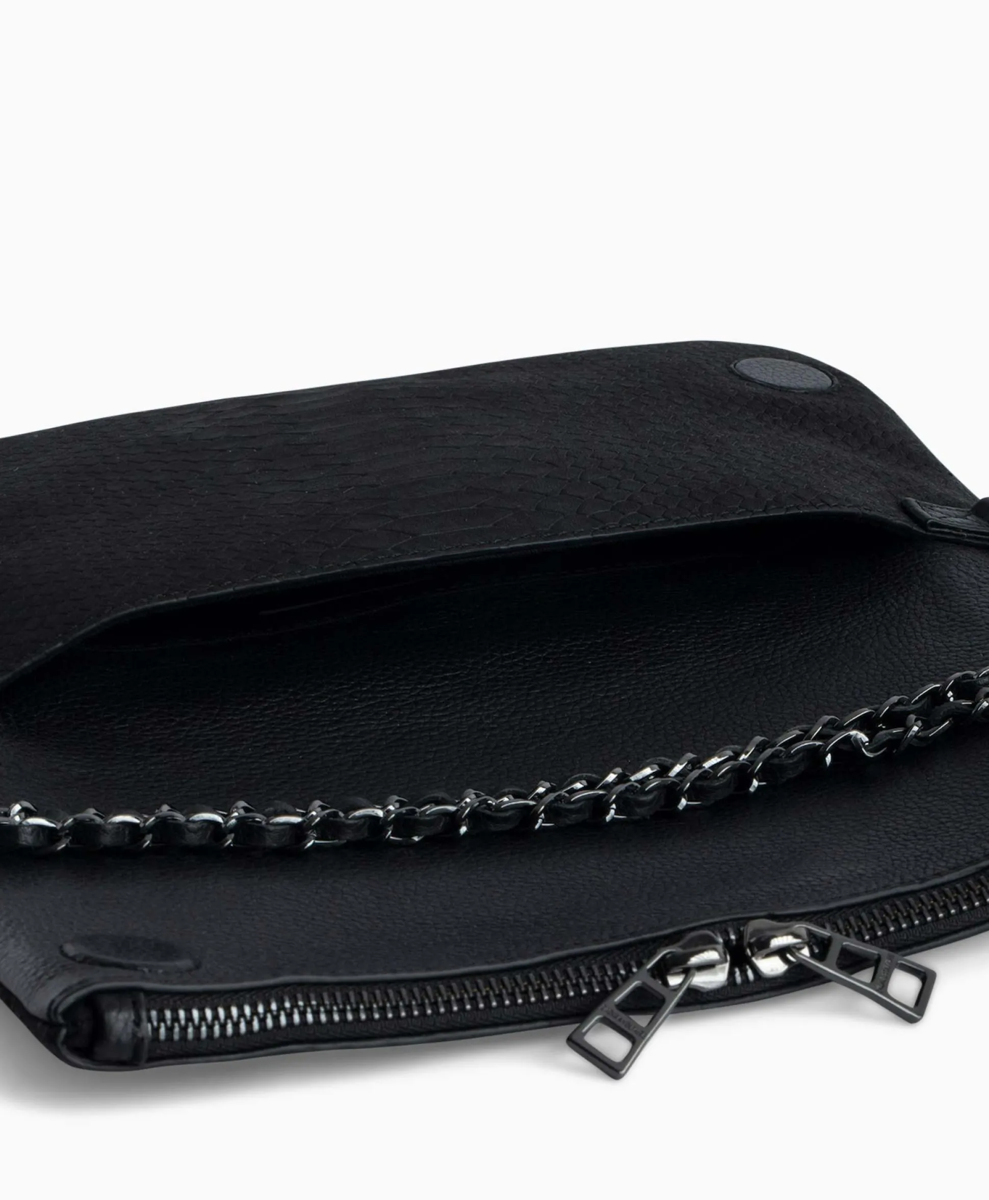 Zadig & Voltaire Crossbody Tas Rock Soft Savage Zwart