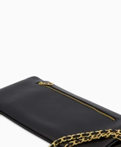 Zadig & Voltaire Crossbody Tas Rock Grained Leather Zwart