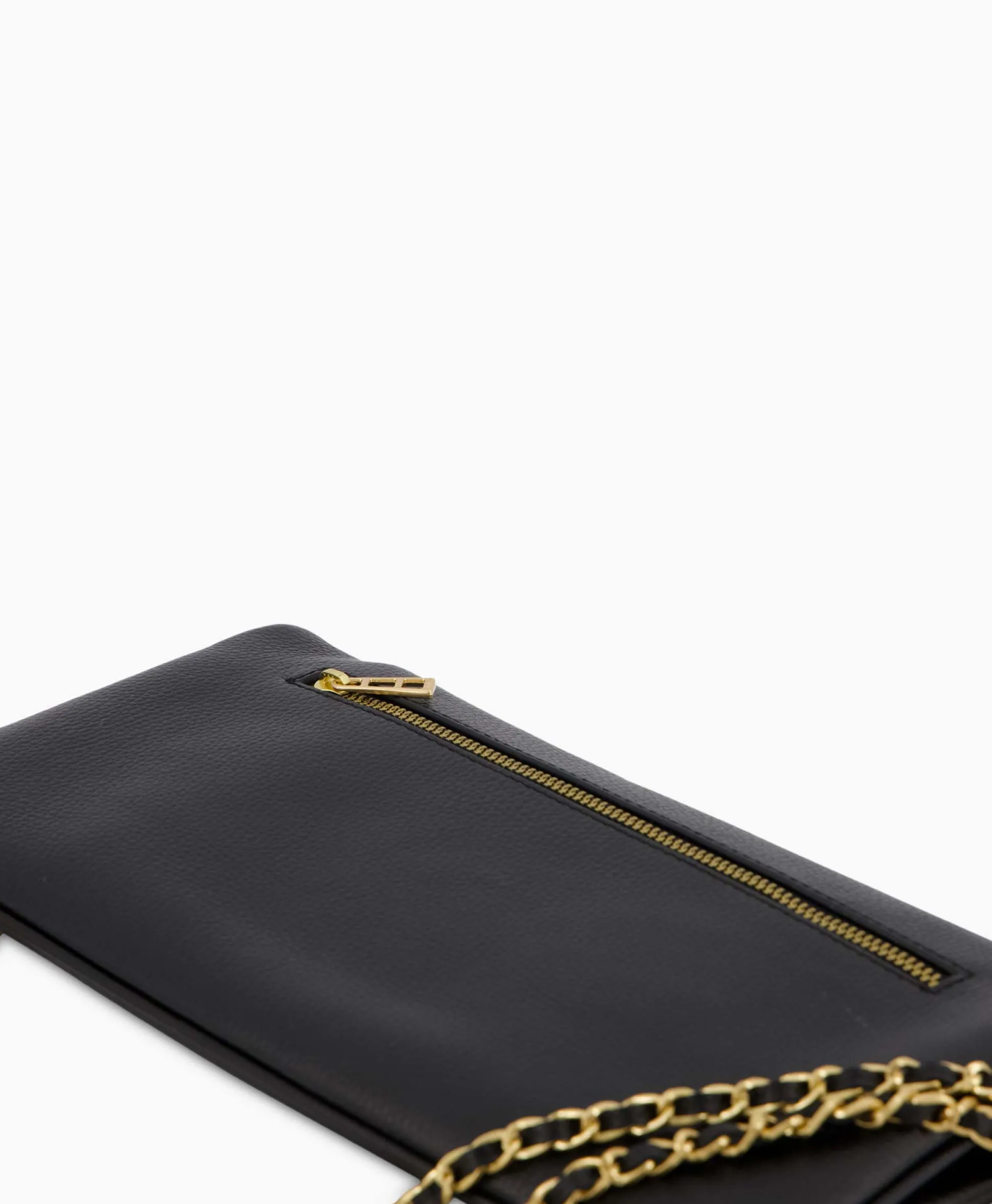 Zadig & Voltaire Crossbody Tas Rock Grained Leather Zwart
