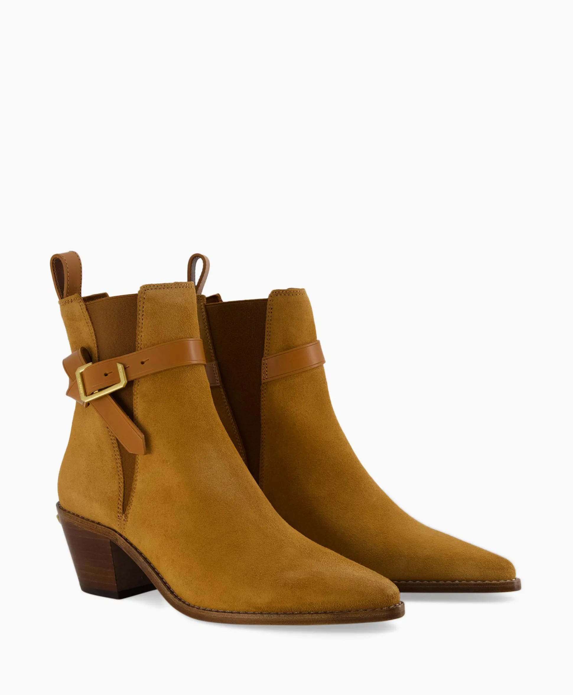 Zadig & Voltaire Enkellaars Tyler Cecilia Suede Bruin