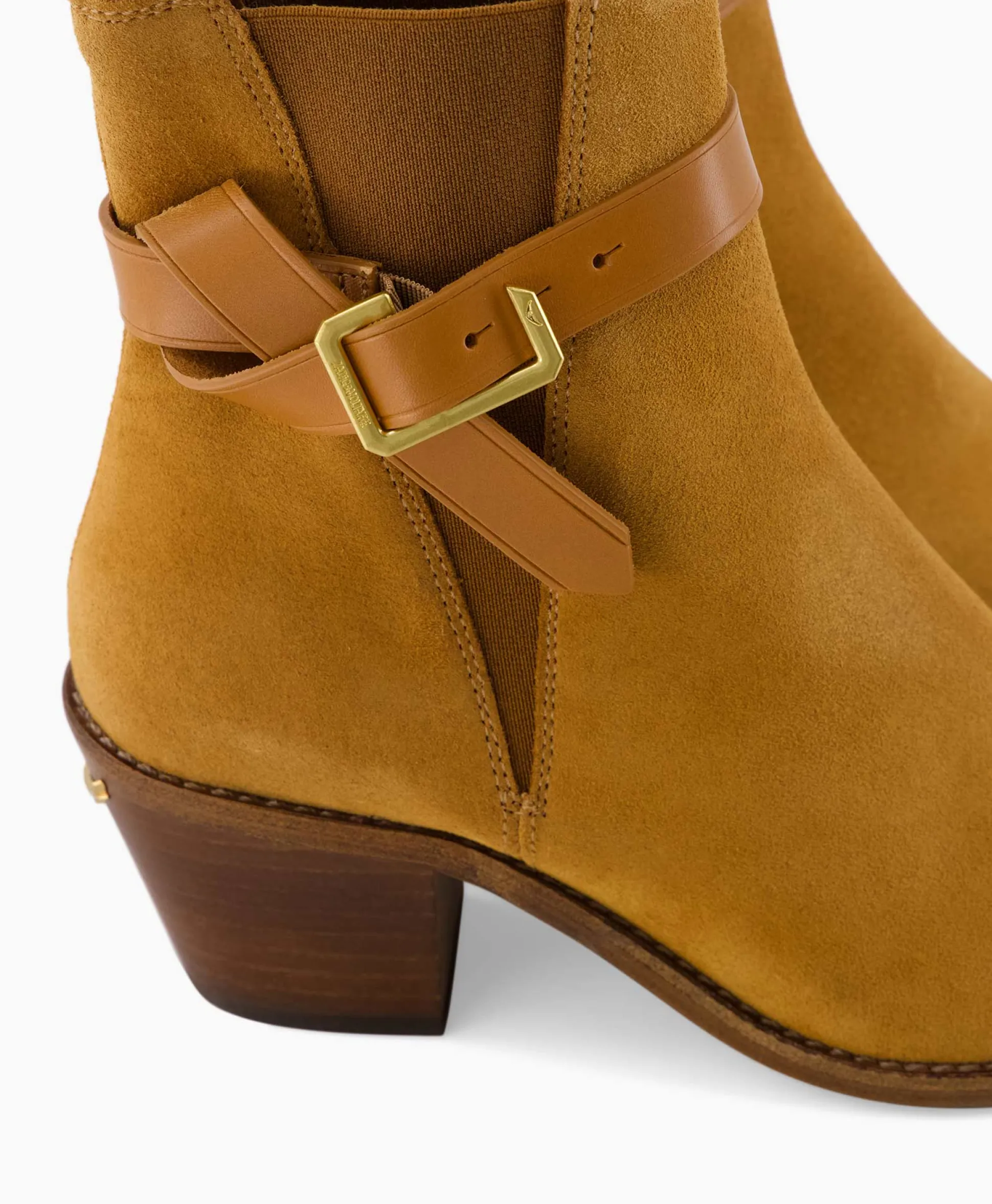 Zadig & Voltaire Enkellaars Tyler Cecilia Suede Bruin