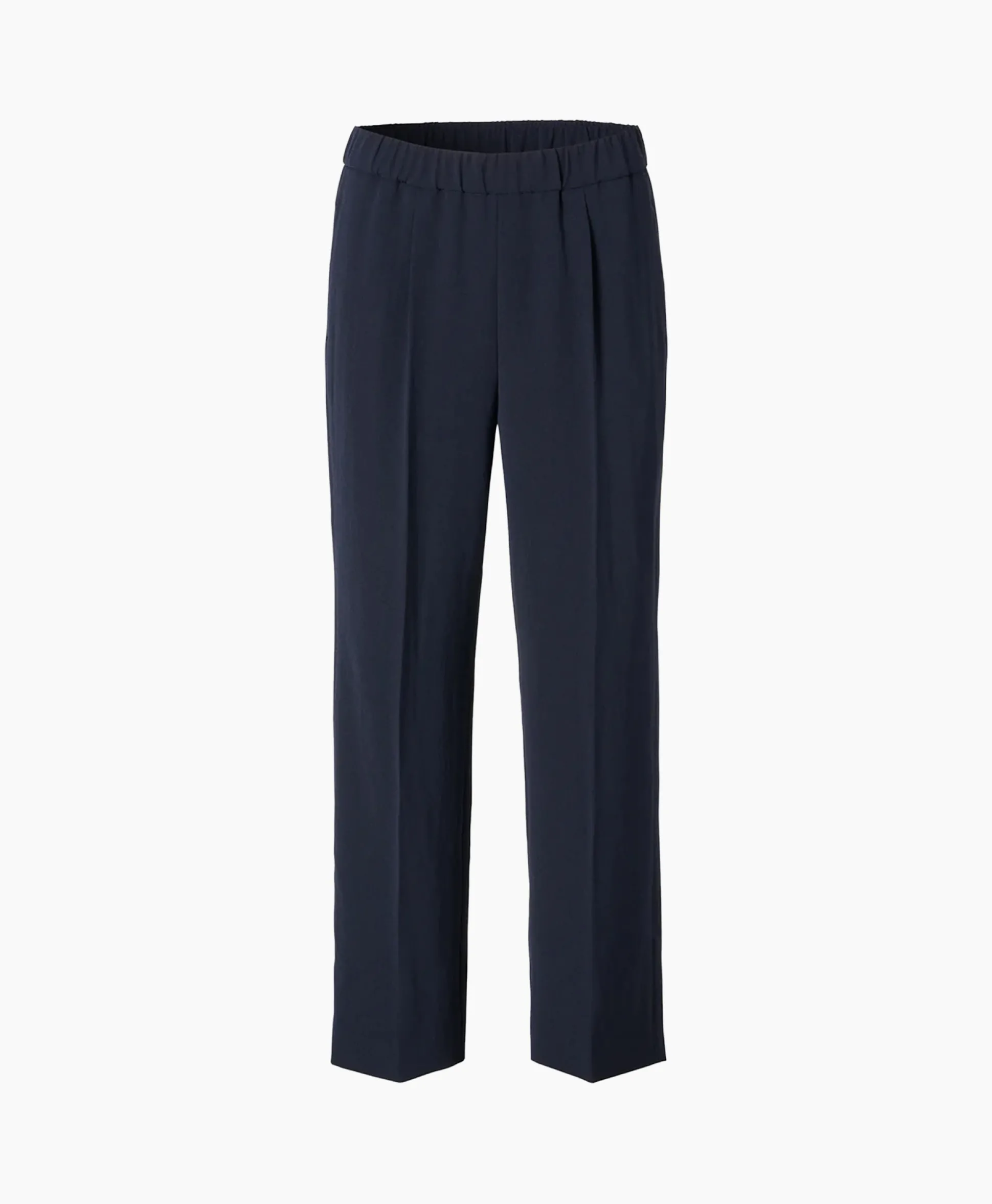Zenggi Chino Japanese Crepe Relaxed Donker Blauw