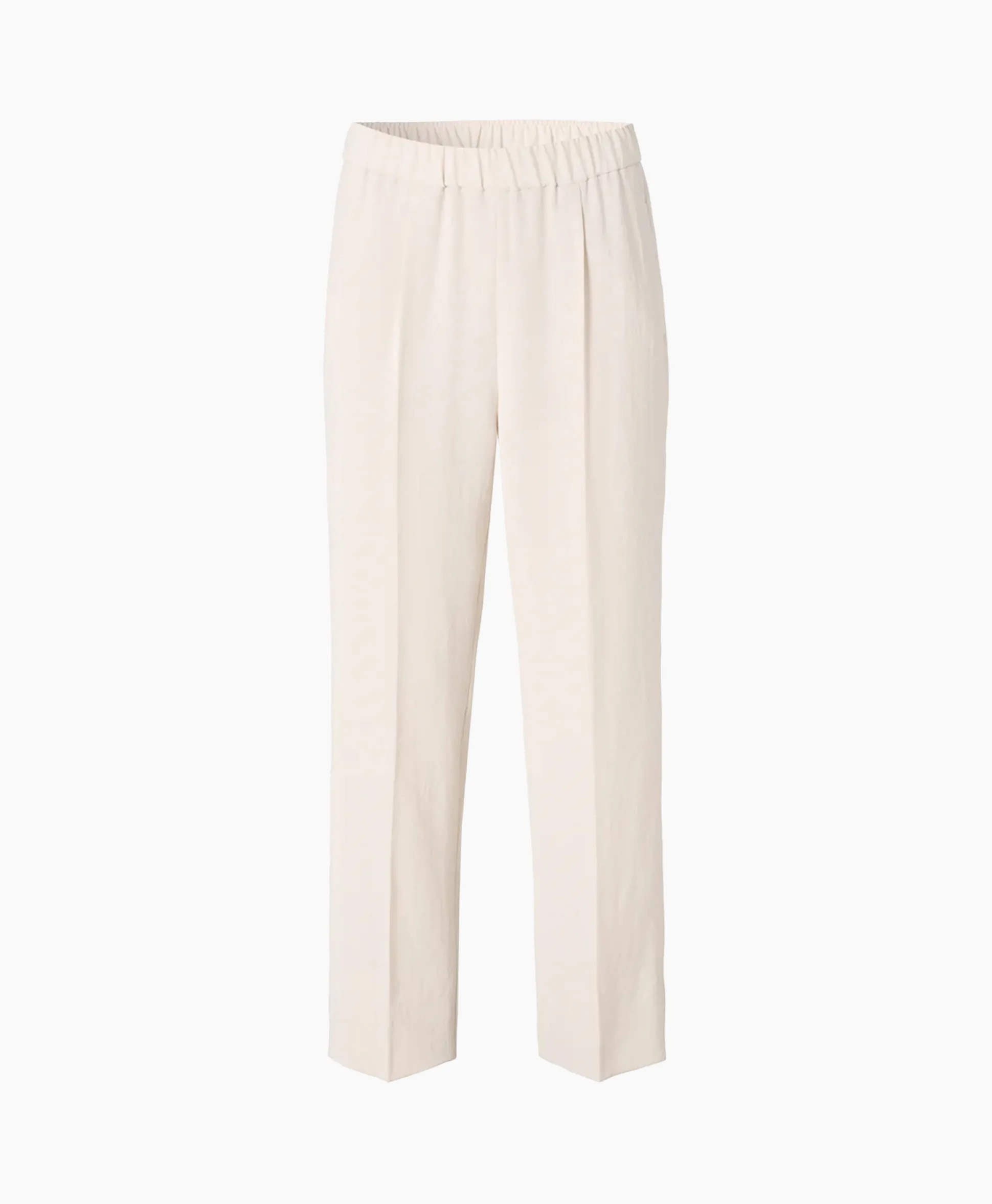Zenggi Chino Japanese Crepe Relaxed Off White